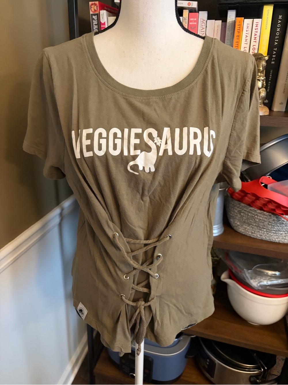 Jurassic World veggie saurus shrt sleeve corset
